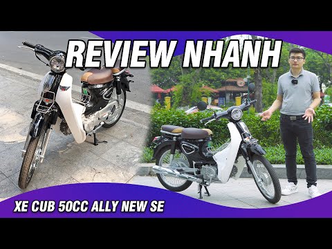 Video XE CUB 50CC ALLY NEW SE - CÓ ĐÁNG MUA? ||097.606.1919 - youtube