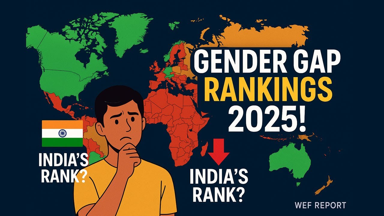 Shocking Results: WEF Gender Gap Rankings 2025 | India vs the World # ...