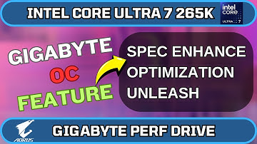 Gigabyte Z890 PerfDrive Feature: Unlock Hidden CPU OC Options