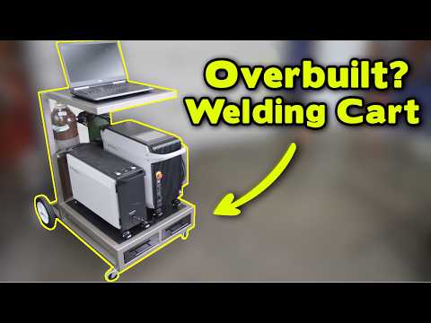 This Diy Welding Cart Is Pure Overkill - And I Love It!
