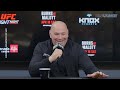 Dana White reacts to Gilbert Burns retirement, Carlos Ulberg's ACL tear, more | UFC Winnipeg