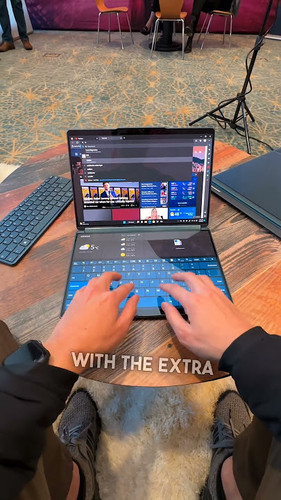 This Laptop is ALL Screen!! (Lenovo Yoga Book 9i)