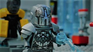 Lego Iron Man Armory stop motion