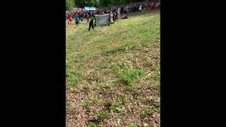 Contestants of Women’s Race at Cooper’s Hill Cheese Run Competing