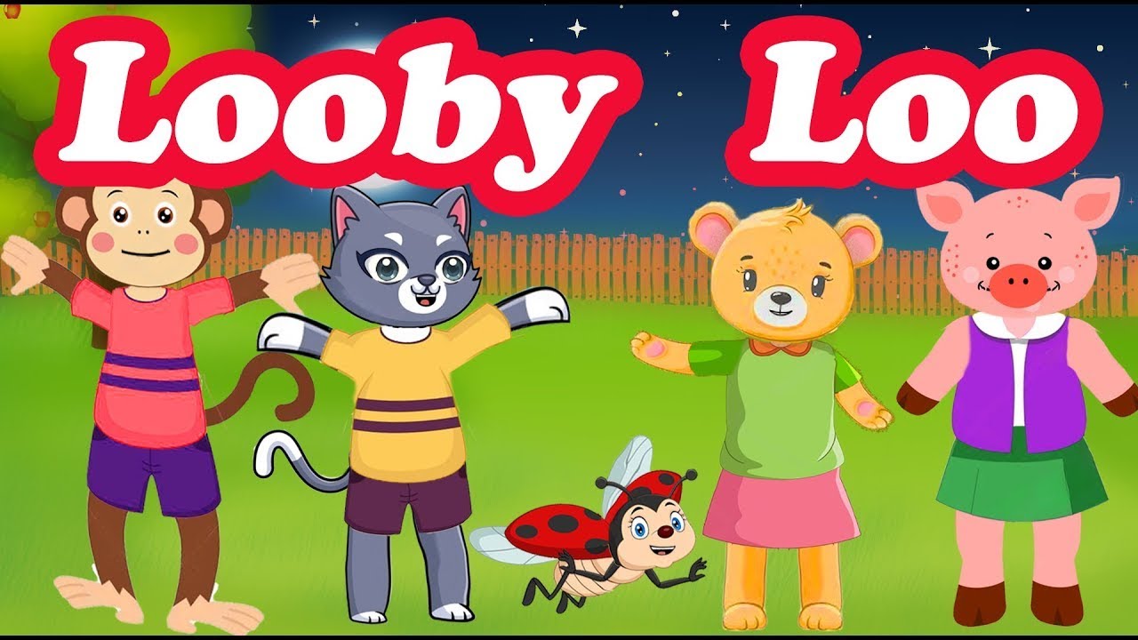 Looby Loo Kids & Nursery Rhymes Sing Along Song Animated - YouTube