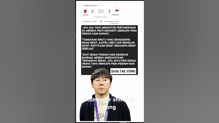 Komentar Shin Tae Yong Soal Keputusan wasit yang kontroversi #timnasday #shintaeyong #bangjay