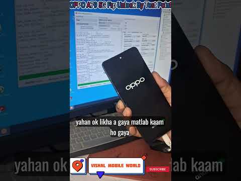 Oppo A79 5G Frp Unlock with Test Point #frp #yt #short #shorts #new #vlog #update #unlock #oppo #ai