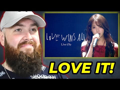 IU "Love Wins All" Live | Brandon Faul Reacts