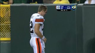 McCoy intercepted and injured - Browns rookie QB Colt McCoy throws his second INT o