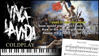 Viva La Vida (voice and piano) - Coldplay