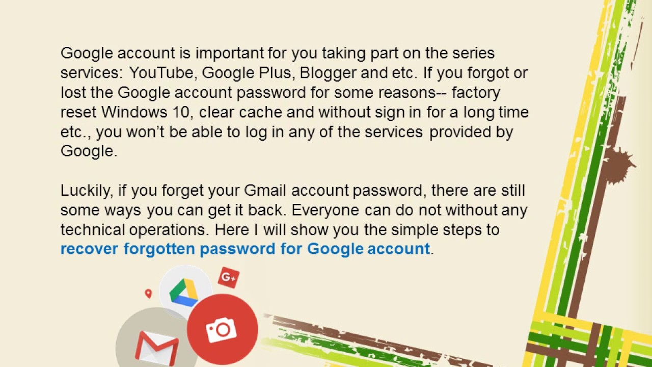 How To Recover Forgotten Password For Google Account YouTube how-to-recover-forgotten-password-for-google-account-youtube