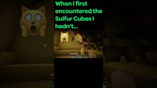 Sulfur Cube Tips and Exploring a Sulfur Cave! #minecraft #minecraftshorts #shorts #tips #howto