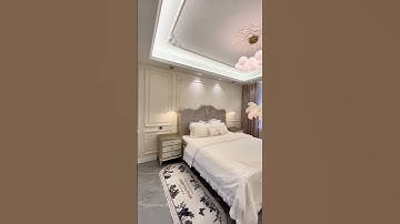 Nhẹ nhàng trong mẫu thiết kế phòng ngủ tân cổ điển #hottrend 2024