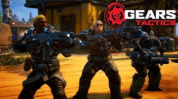 Gears Tactics Playthrough Gameplay - Act 2 Chapter 2 - The Crucible