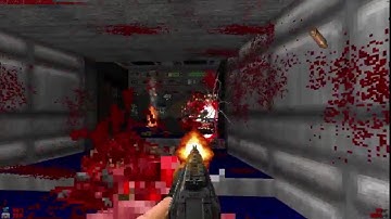 Brutal Doom E1M5 Phobos Lab UV