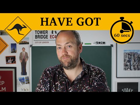 Have or have got? | 60-second grammar | Canguro English