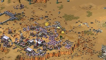 Red Alert 2 | Extra Hard Ai | 7 Vs 1 | Cliffside Slide Map