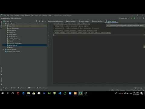 Menampilkan data table mysql dengan bahasa python