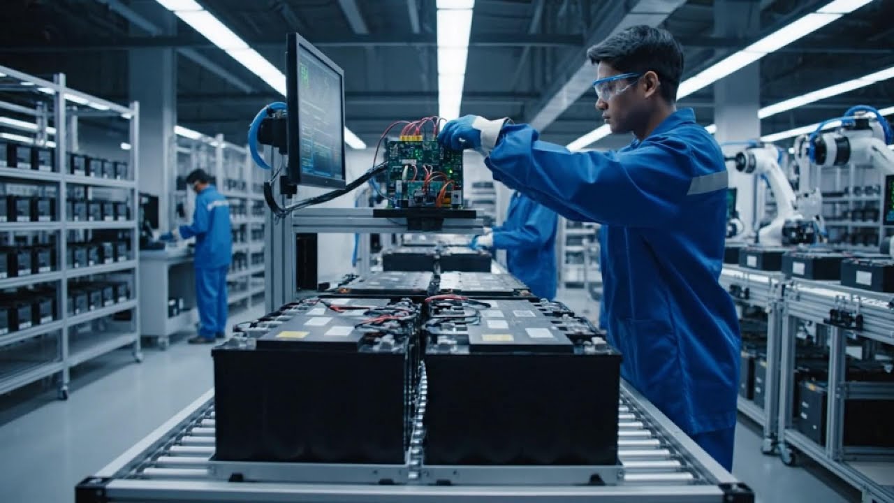 How Electric Car Batteries Are Made – Inside