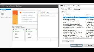 Interview Question How To Create New Container in Active Directory Domain Controller Server 2022