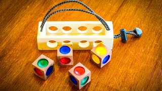 Instant Insanity Puzzle Solution