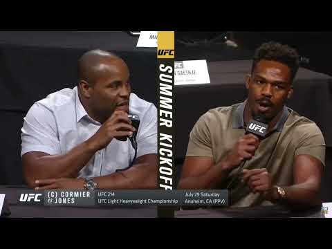 Daniel Cormier calls Jon Jones a bitch ass n*gga