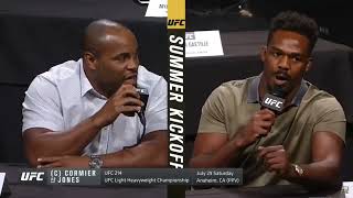 Daniel Cormier calls Jon Jones a bitch ass n*gga