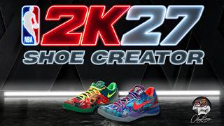 NBA 2K27 Shoe Creator - How to make Kobe 8 'What The' (Left & Right Shoe)