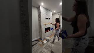 fireplace makeover! Sneak peek 💗