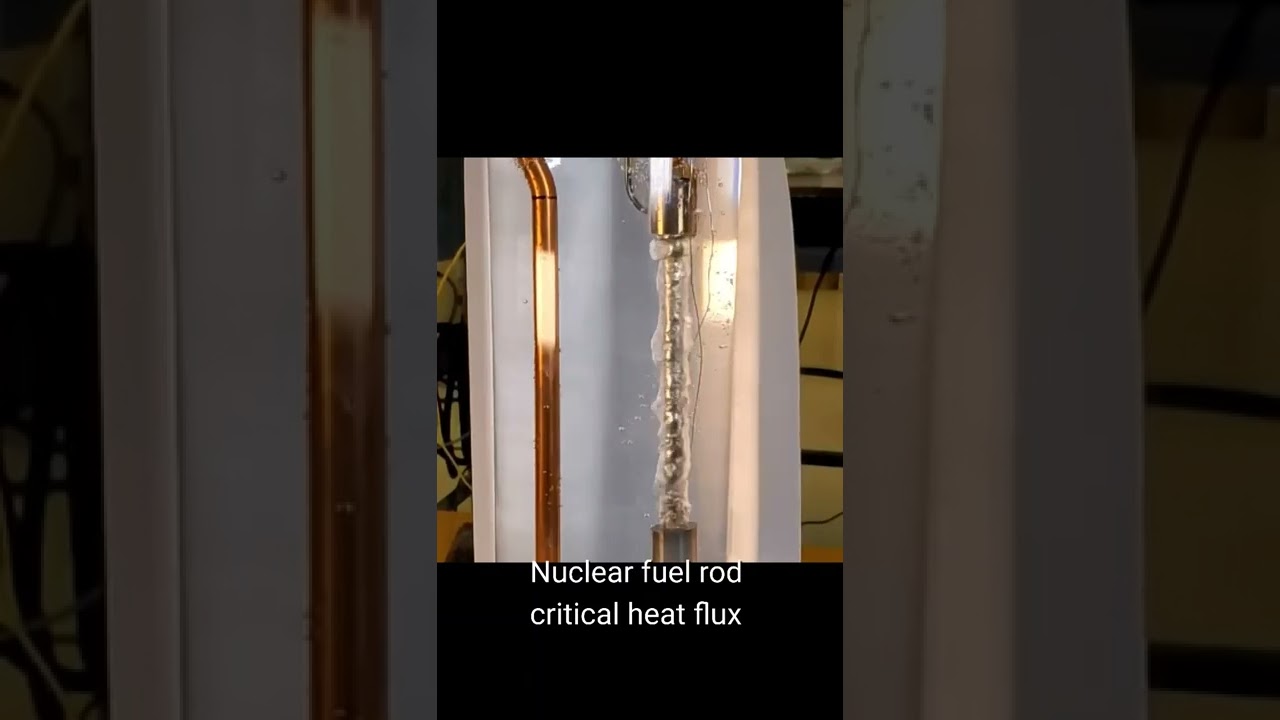 Nuclear fuel rod heat flux