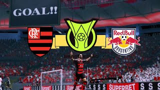 BRASILEIRÃO 2025 | FLAMENGO X RED BULL BRAGANTINO | PES 2013 + PATCH BMPES | PC