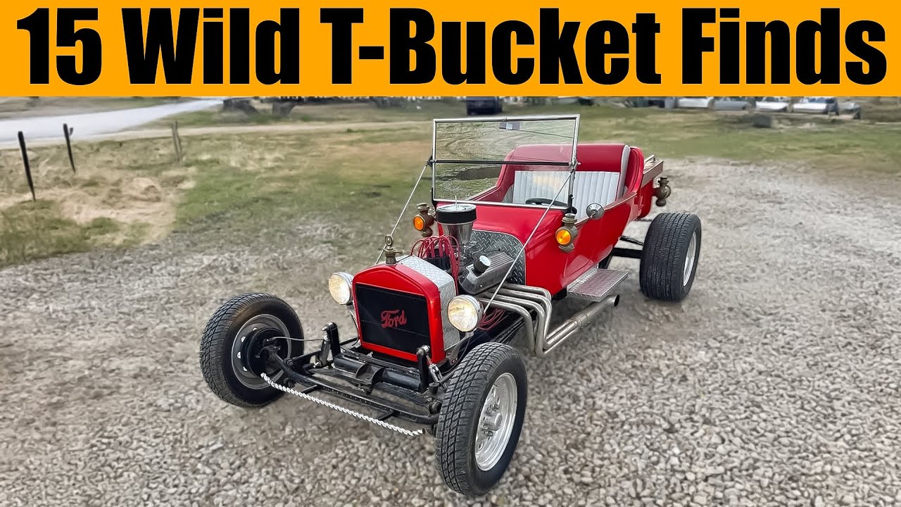 15 Wild Ford T-Bucket & Vintage Hot Rod Collection for Sale - YouTube