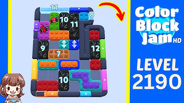 Color Block Jam Level 1286 (2190) Solution Walkthrough