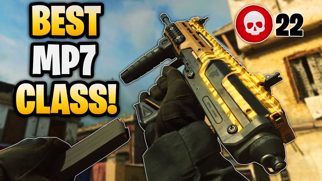 Modern Warfare Search And Destroy Best Mp7 Class Setup Drops 22 Kills!