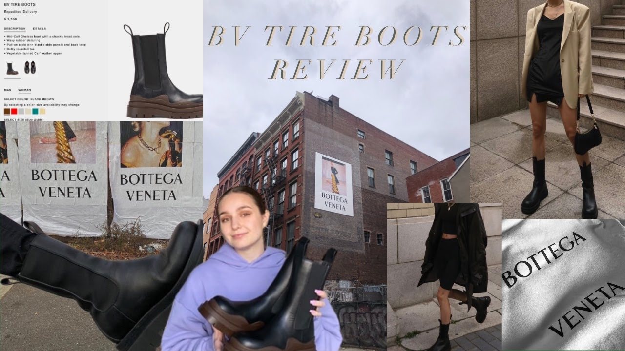 Bottega Veneta Tire Boots Unboxing, Sizing and Review ! 