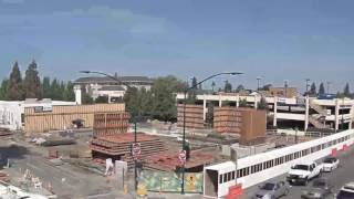 Hayward New Library Construction Timelapse