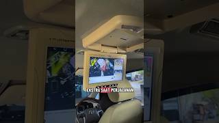 Paket TV plafon+Android 9inc bikin tampilan interior audio mobil anda lebih mewah dan membuat nyaman