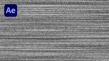 TV Noise Effect | Tutorial | After Effects