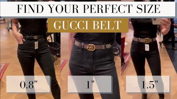 Gucci 2015 Re-edition GG Wide Leather Belt (Belts,Waist)