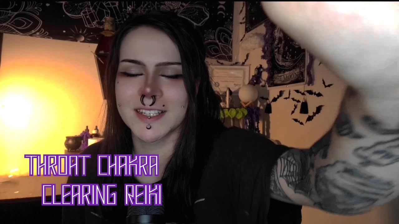 ASMR Reiki for Throat Chakra Clearing & Cleansing 🌬