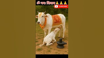 गौमाता और शिव: एक अलौकिक मिलन  ||#mahadev #cow #nandi