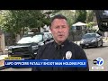 LAPD officers shoot person allegedly armed with pipe in Boyle Heights