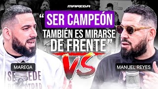 Marega vs Manuel: Detrás del campeón que hace las preguntas.