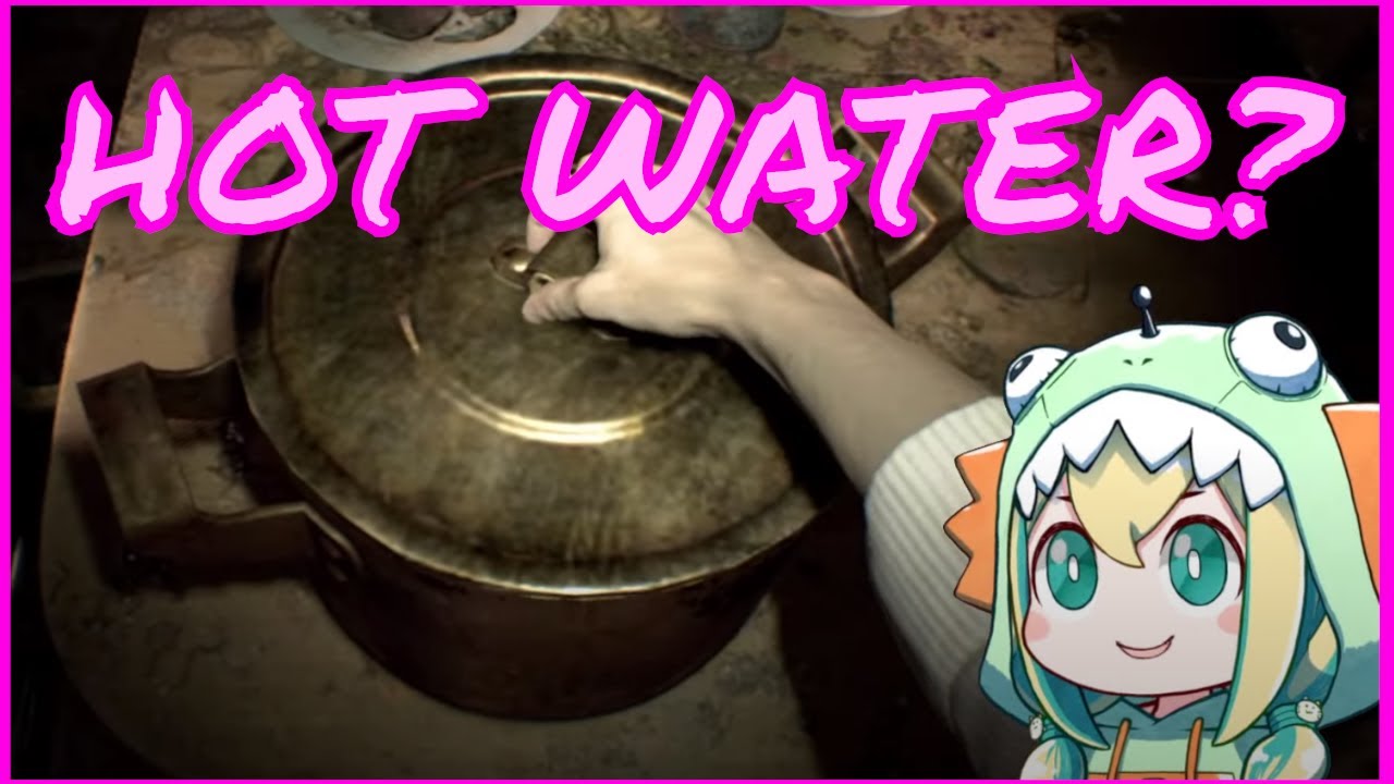 What is in the pot, was Pikamee wondering. A decision she definitely won't regret. [VOMS, RE7]