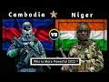 Cambodia Vs Niger military power comparison 2022 | Niger 2022 | Cambodia  military | Niger