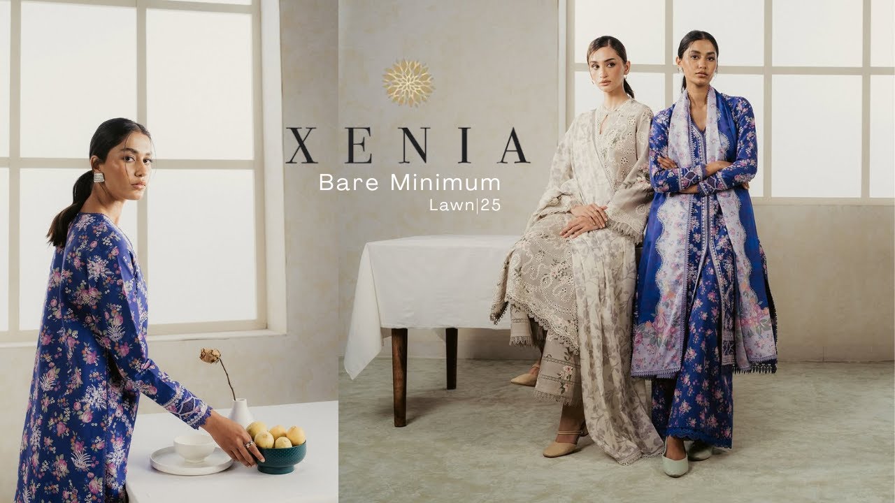 Ayzel Unstitched Lawn 2025 | Bare Minimum | Pakistani Dresses online Uk