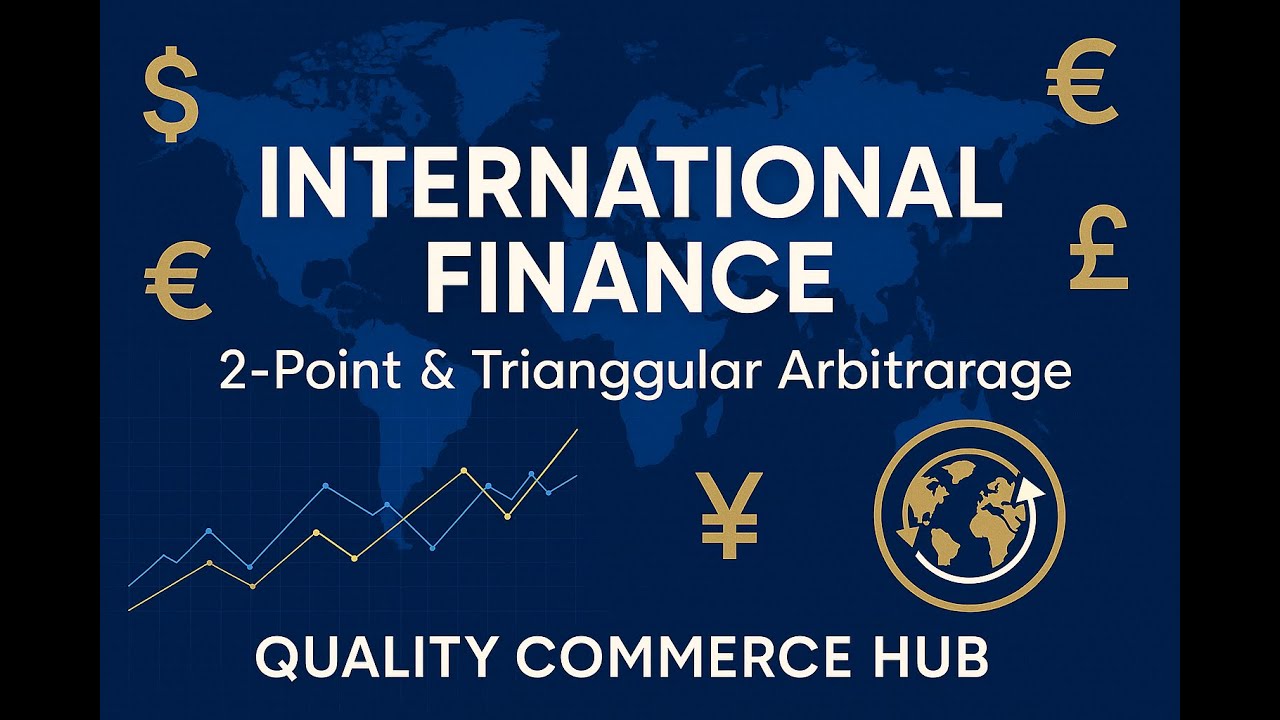 International Finance | 2-Point & Triangular Arbitrage | CALCUTTA UNIVERSITY  M.Com, MBA, B.Com |