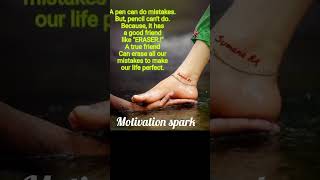 A pen can do mistake but #motivation