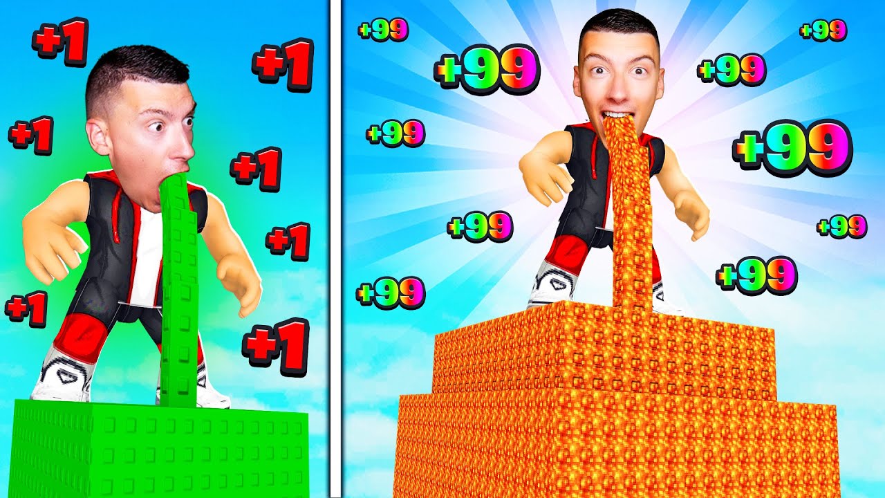 VOMIR POUR GRIMPER PLUS HAUT DANS ROBLOX