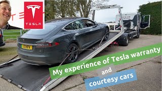My experience of Tesla warranty, service and courtesy cars (in the UK)